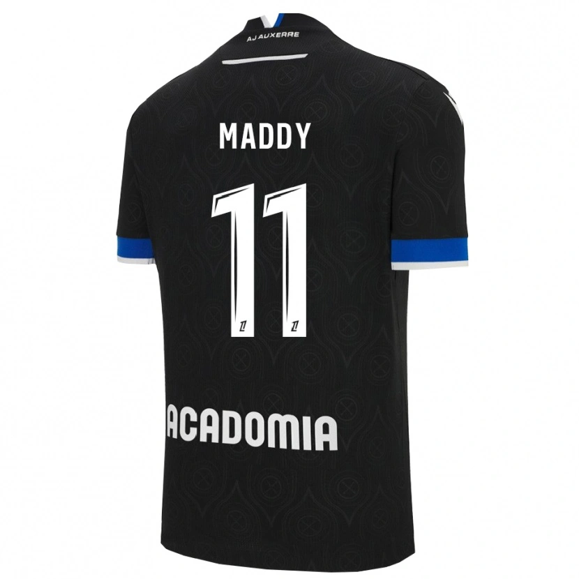 Danxen Män Eros Maddy #11 Svart Vit Bortatröja Matchtröjor 2025/26 Tröjor T-Tröja