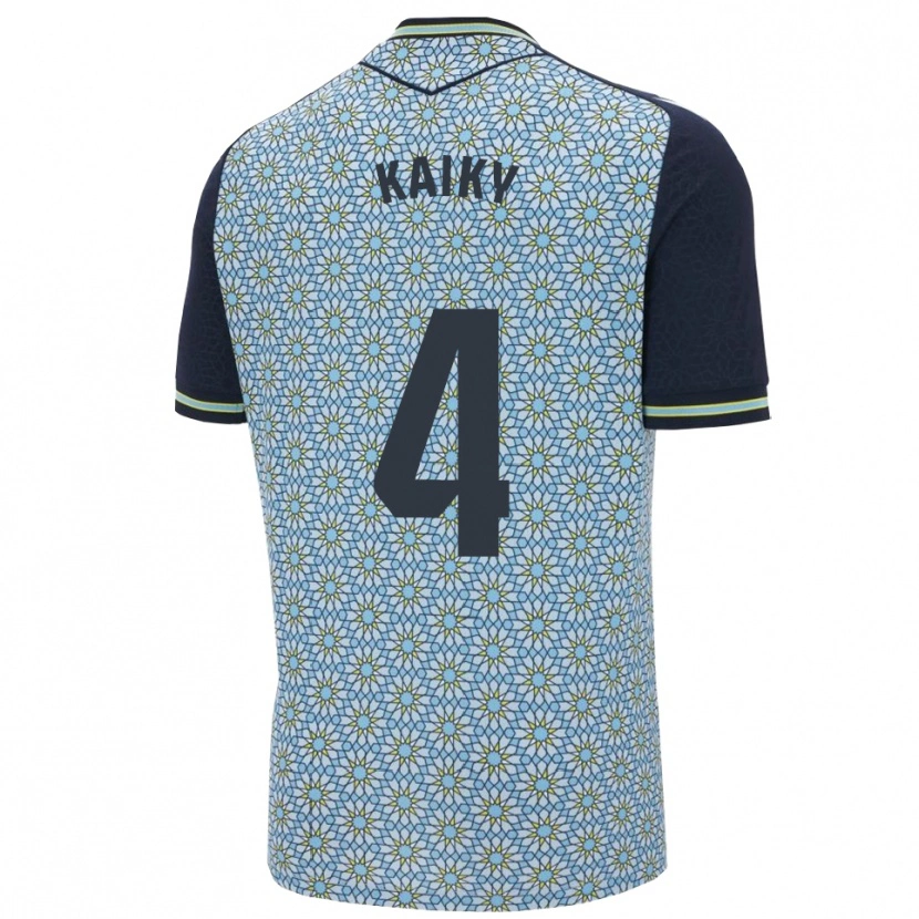 Danxen Män Kaiky #4 Blå Marinblå Bortatröja Matchtröjor 2025/26 Tröjor T-Tröja