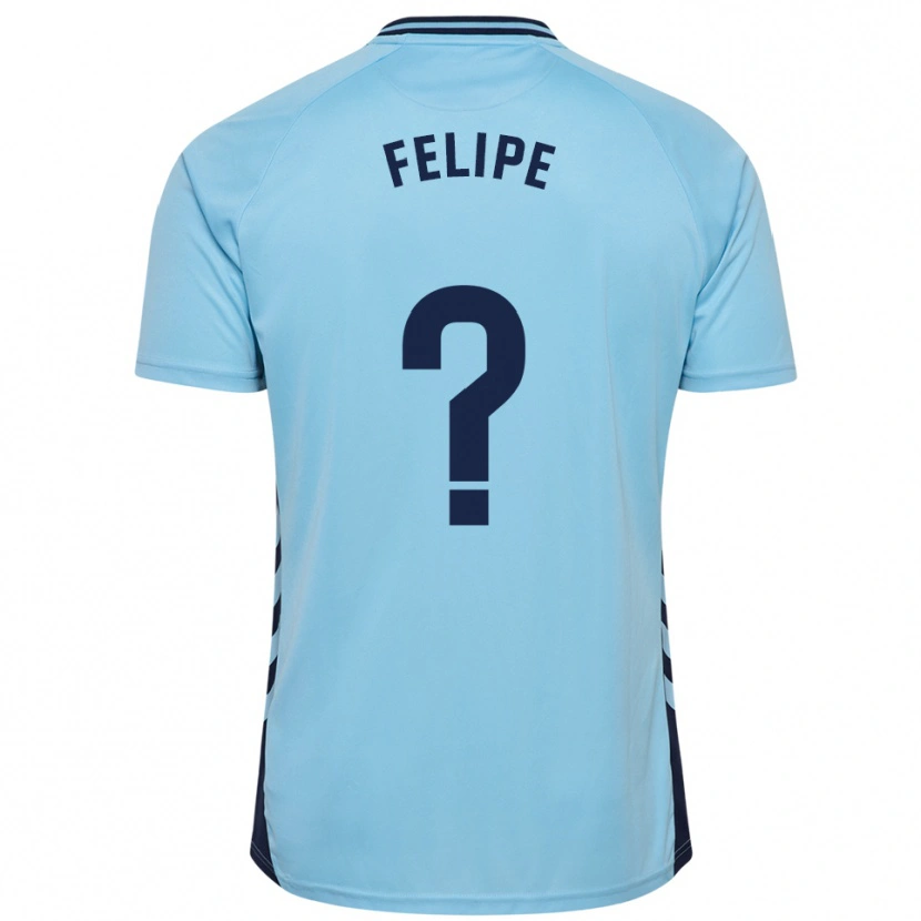 Danxen Män Amai Felipe #0 Himmelsblå Bortatröja Matchtröjor 2025/26 Tröjor T-Tröja