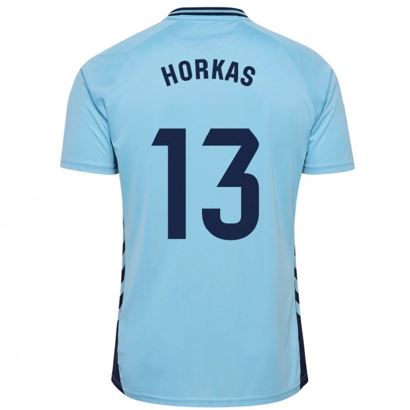 Danxen Män Dinko Horkas #13 Himmelsblå Bortatröja Matchtröjor 2025/26 Tröjor T-Tröja