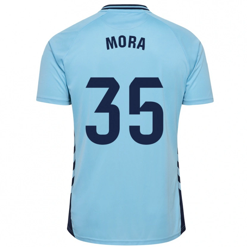 Danxen Män Israel Mora #35 Himmelsblå Bortatröja Matchtröjor 2025/26 Tröjor T-Tröja