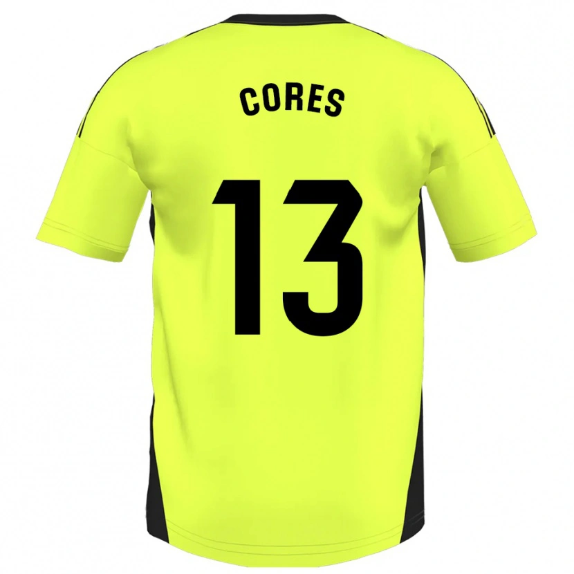 Danxen Män Christian Cores #13 Fluorescerande Gul Bortatröja Matchtröjor 2025/26 Tröjor T-Tröja