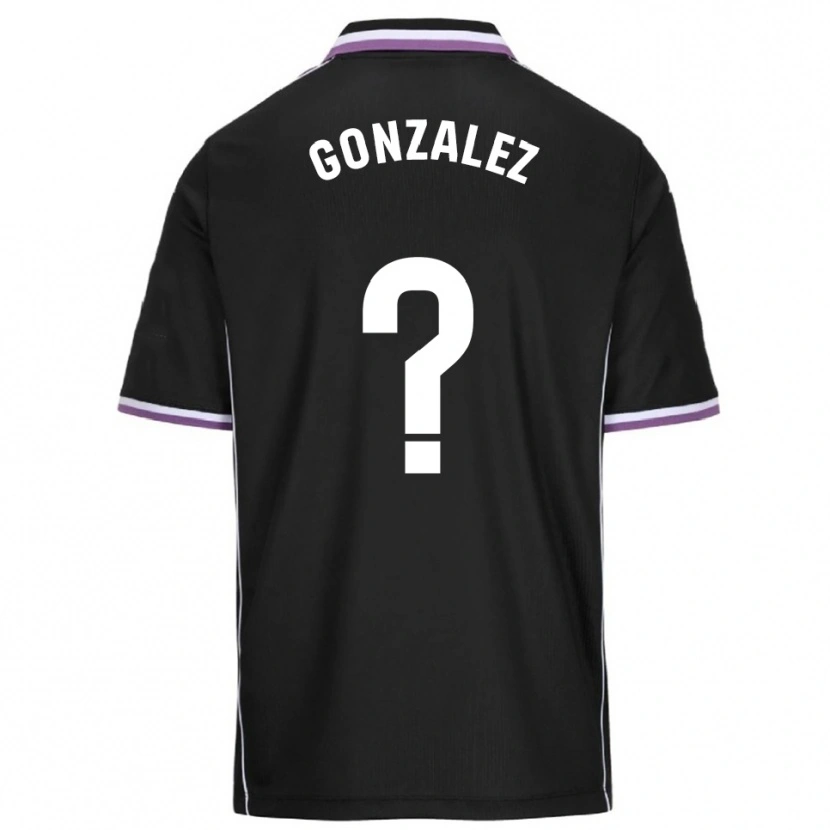 Danxen Män Santi González #0 Lila Svart Bortatröja Matchtröjor 2025/26 Tröjor T-Tröja