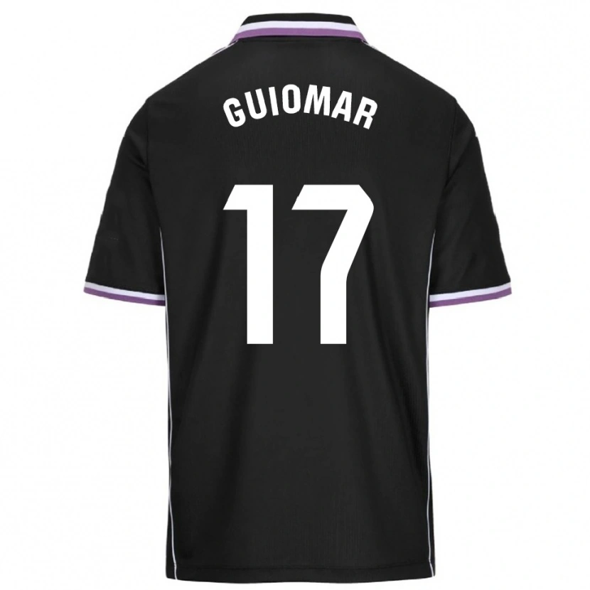 Danxen Män Guiomar Escudero De Zulueta #17 Lila Svart Bortatröja Matchtröjor 2025/26 Tröjor T-Tröja