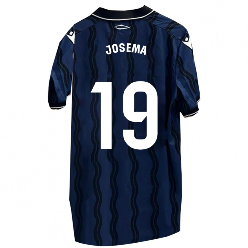 Danxen Män Josema #19 Mörkblå Svart Bortatröja Matchtröjor 2025/26 Tröjor T-Tröja