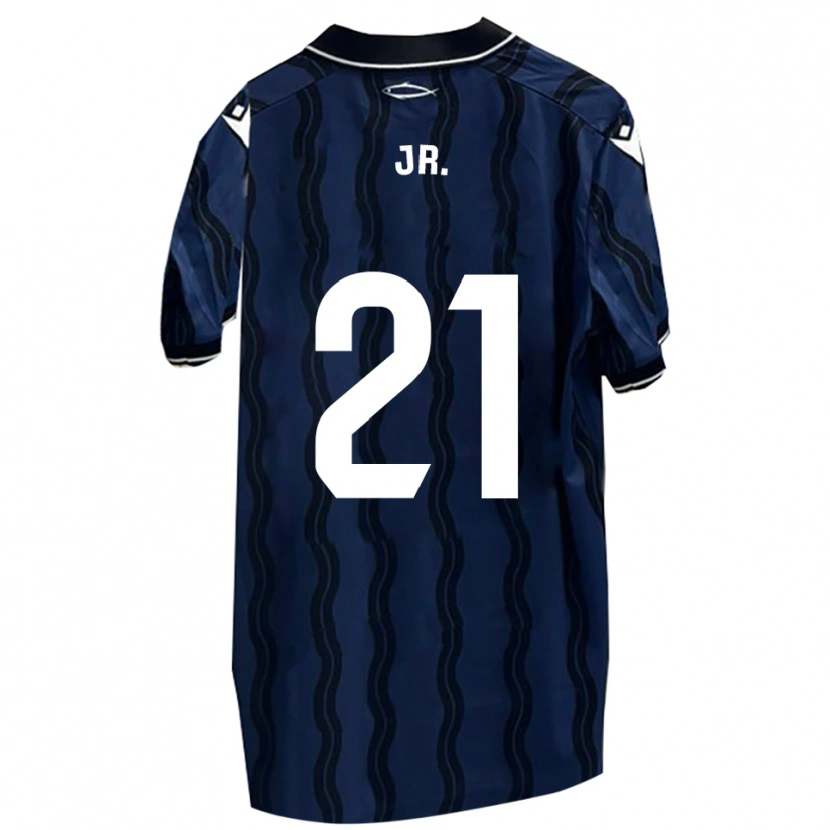 Danxen Män Douglas Jr. #21 Mörkblå Svart Bortatröja Matchtröjor 2025/26 Tröjor T-Tröja