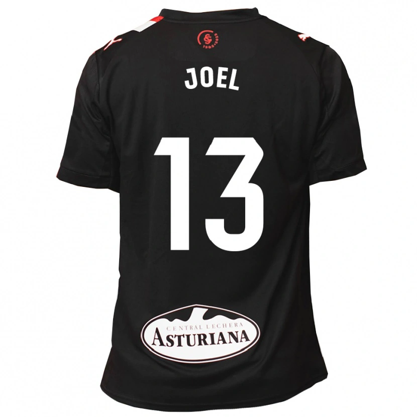 Danxen Män Christian Joel #13 Svart Vit Bortatröja Matchtröjor 2025/26 Tröjor T-Tröja