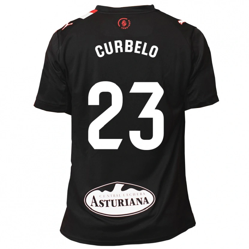 Danxen Män Eric Curbelo #23 Svart Vit Bortatröja Matchtröjor 2025/26 Tröjor T-Tröja