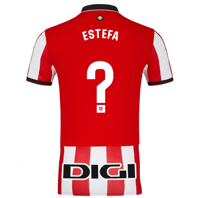 Danxen Kvinnor Alejandra Estefanía Díaz #0 Röd Vit Hemmatröja Matchtröjor 2025/26 Tröjor T-Tröja