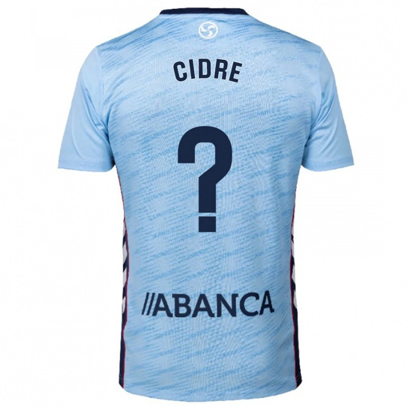 Danxen Kvinnor Xavier Cidre #0 Himmelsblå Röd Hemmatröja Matchtröjor 2025/26 Tröjor T-Tröja