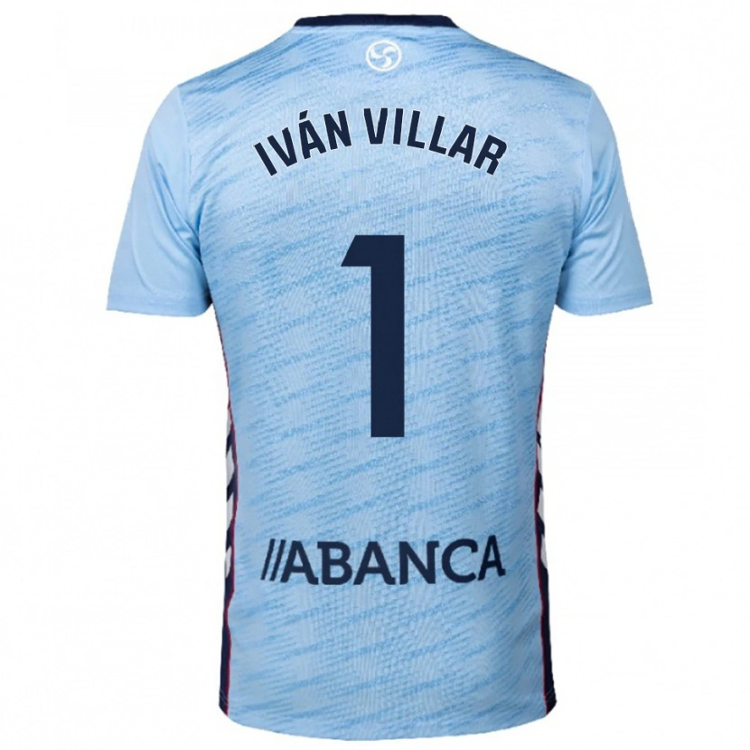 Danxen Kvinnor Iván Villar #1 Himmelsblå Röd Hemmatröja Matchtröjor 2025/26 Tröjor T-Tröja