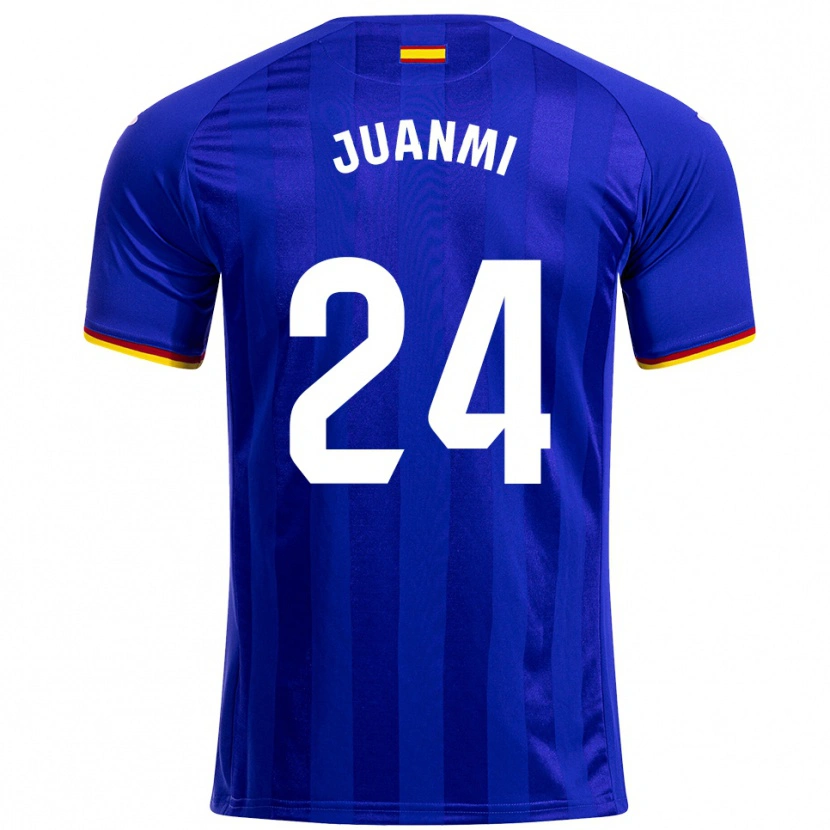 Danxen Kvinnor Juanmi #24 Blå Röd Gul Hemmatröja Matchtröjor 2025/26 Tröjor T-Tröja