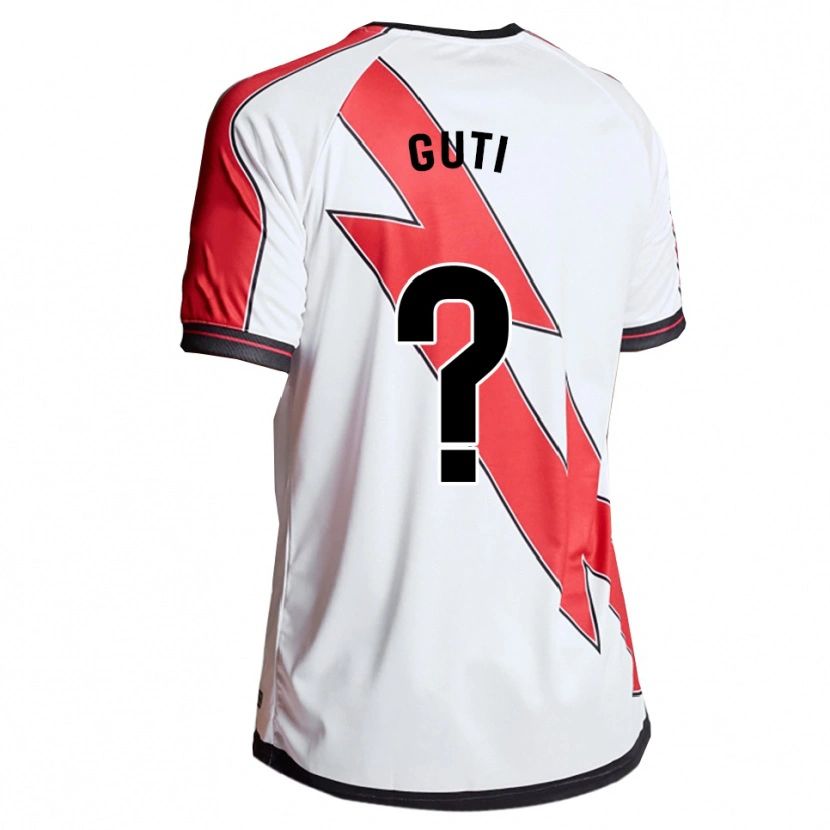 Danxen Kvinnor Ana María Gutiérrez Montero #0 Vit Röd Hemmatröja Matchtröjor 2025/26 Tröjor T-Tröja