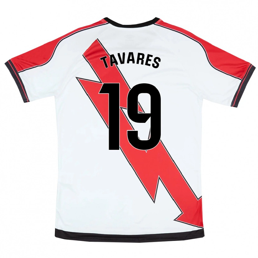 Danxen Kvinnor Bruna Nataly Tavares Neves #19 Vit Röd Hemmatröja Matchtröjor 2025/26 Tröjor T-Tröja