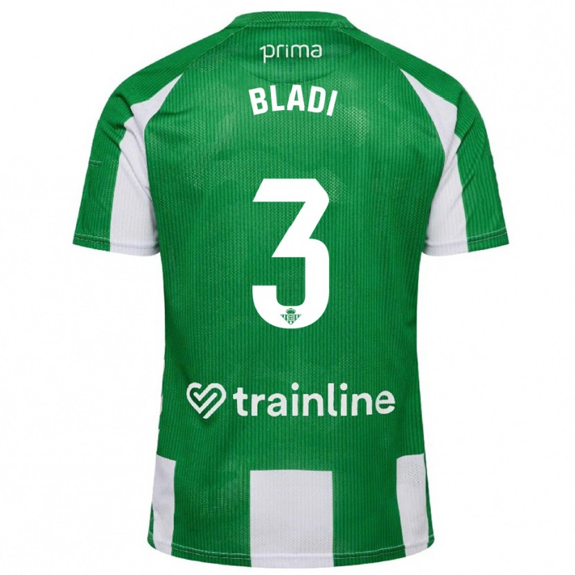 Danxen Kvinnor Darling Bladi #3 Grön Vit Hemmatröja Matchtröjor 2025/26 Tröjor T-Tröja