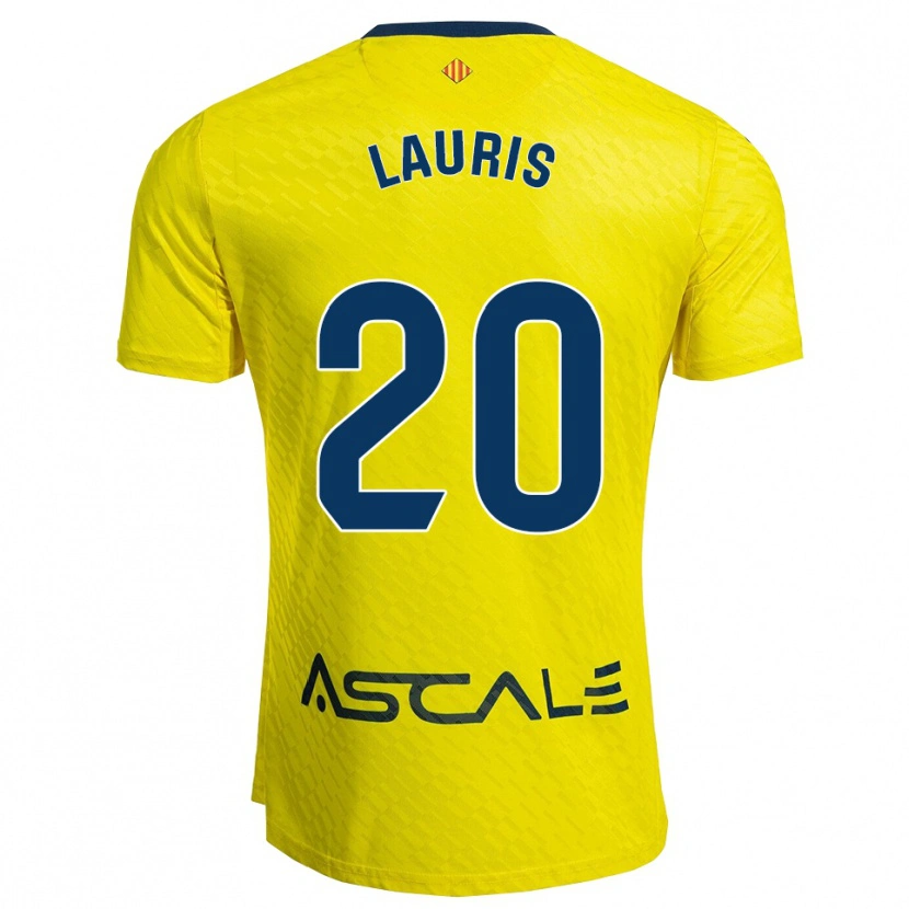 Danxen Kvinnor Laura Rodríguez Cuadrado #20 Gul Marinblå Hemmatröja Matchtröjor 2025/26 Tröjor T-Tröja