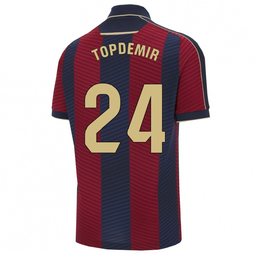Danxen Kvinnor Karan Topdemir #24 Röd Marinblå Hemmatröja Matchtröjor 2025/26 Tröjor T-Tröja