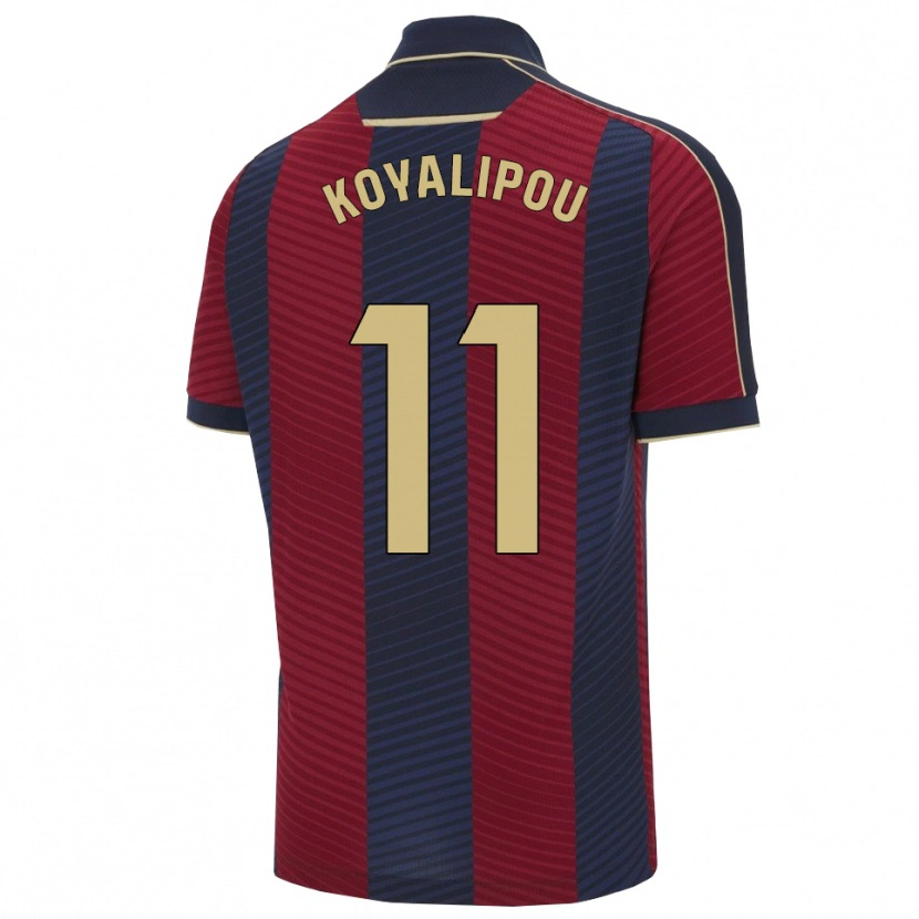 Danxen Kvinnor Goduine Koyalipou #11 Röd Marinblå Hemmatröja Matchtröjor 2025/26 Tröjor T-Tröja