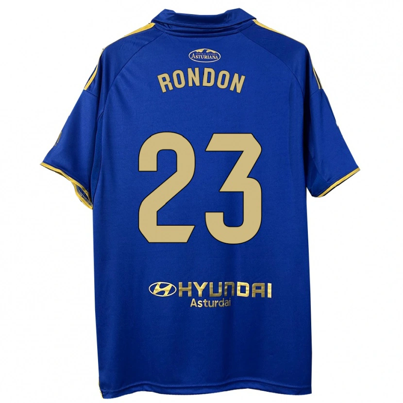 Danxen Kvinnor Salomón Rondón #23 Blå Guld Hemmatröja Matchtröjor 2025/26 Tröjor T-Tröja