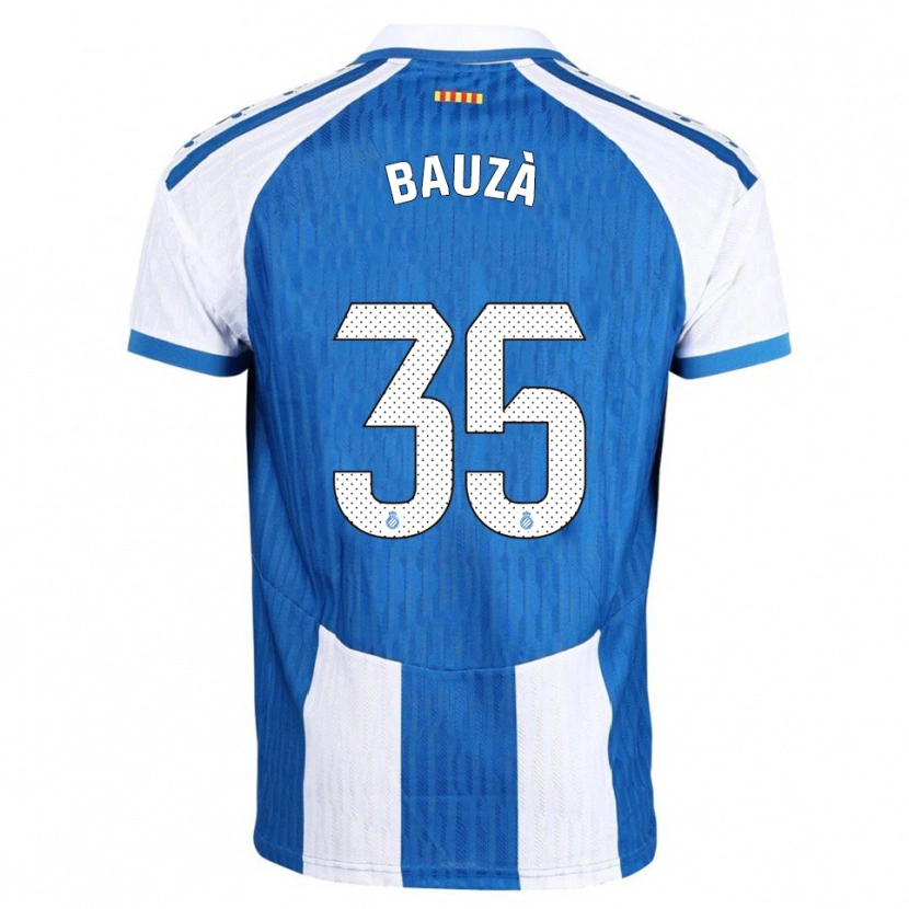 Danxen Kvinnor Rafel Bauzà #35 Blå Vit Hemmatröja Matchtröjor 2025/26 Tröjor T-Tröja