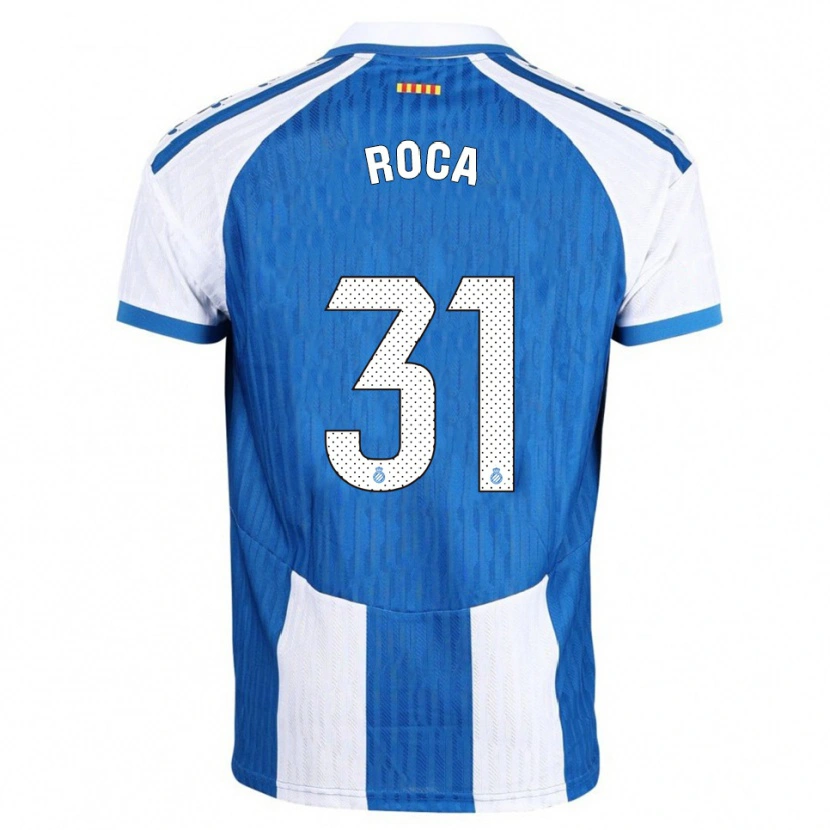 Danxen Kvinnor Antoniu Roca #31 Blå Vit Hemmatröja Matchtröjor 2025/26 Tröjor T-Tröja