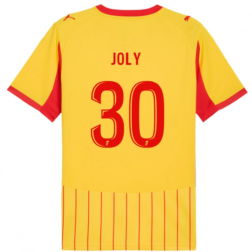 Danxen Kvinnor Blandine Joly #30 Gul Röd Hemmatröja Matchtröjor 2025/26 Tröjor T-Tröja