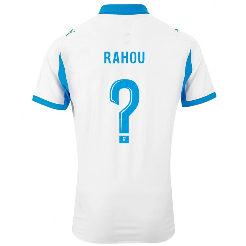 Danxen Kvinnor Jores Rahou #0 Vit Himmelsblå Hemmatröja Matchtröjor 2025/26 Tröjor T-Tröja