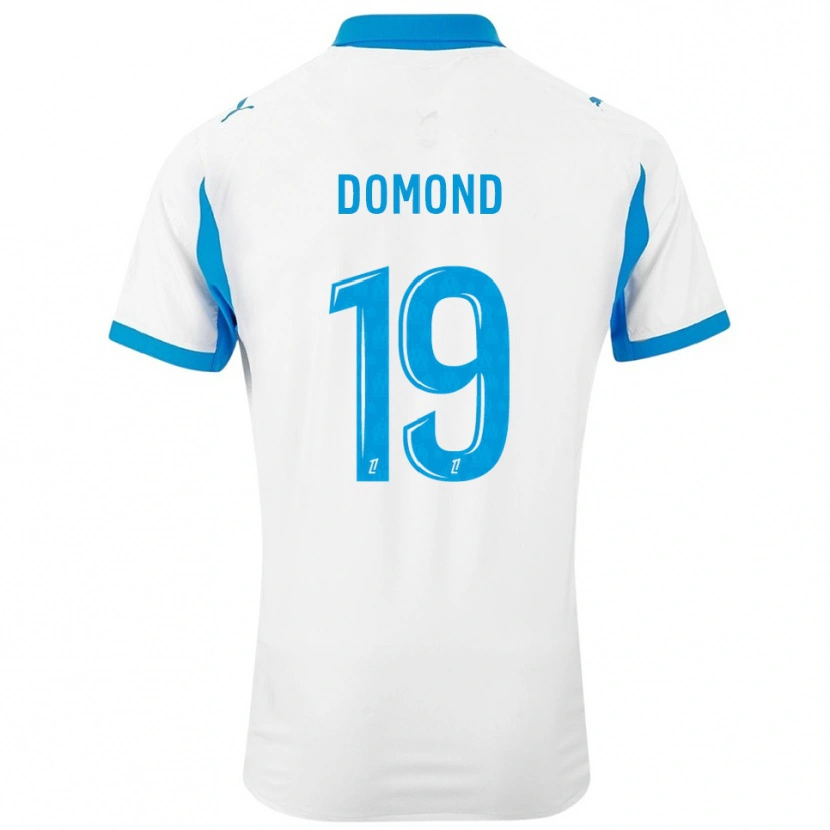 Danxen Kvinnor Chelsea Domond #19 Vit Himmelsblå Hemmatröja Matchtröjor 2025/26 Tröjor T-Tröja