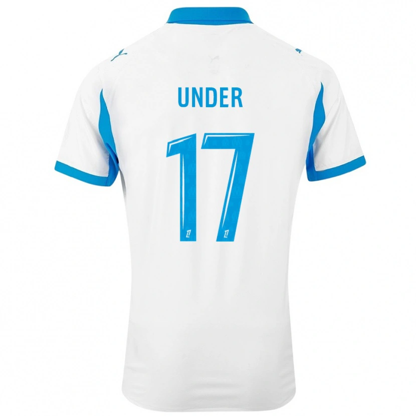 Danxen Kvinnor Cengiz Under #17 Vit Himmelsblå Hemmatröja Matchtröjor 2025/26 Tröjor T-Tröja