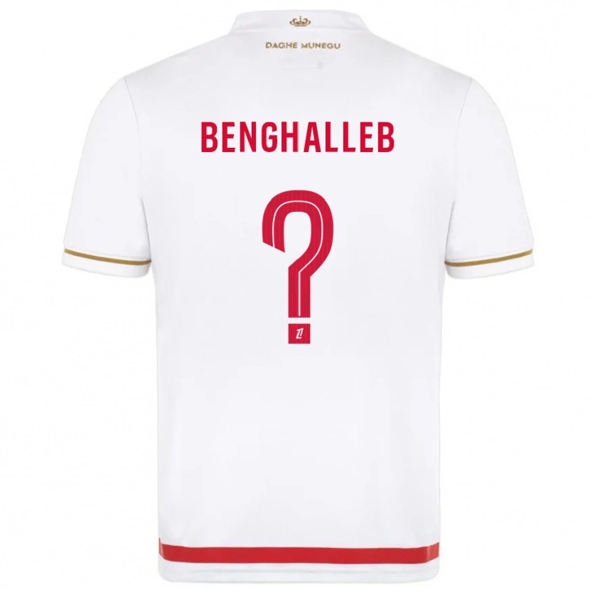 Danxen Kvinnor Adam Benghalleb #0 Röd Vit Hemmatröja Matchtröjor 2025/26 Tröjor T-Tröja
