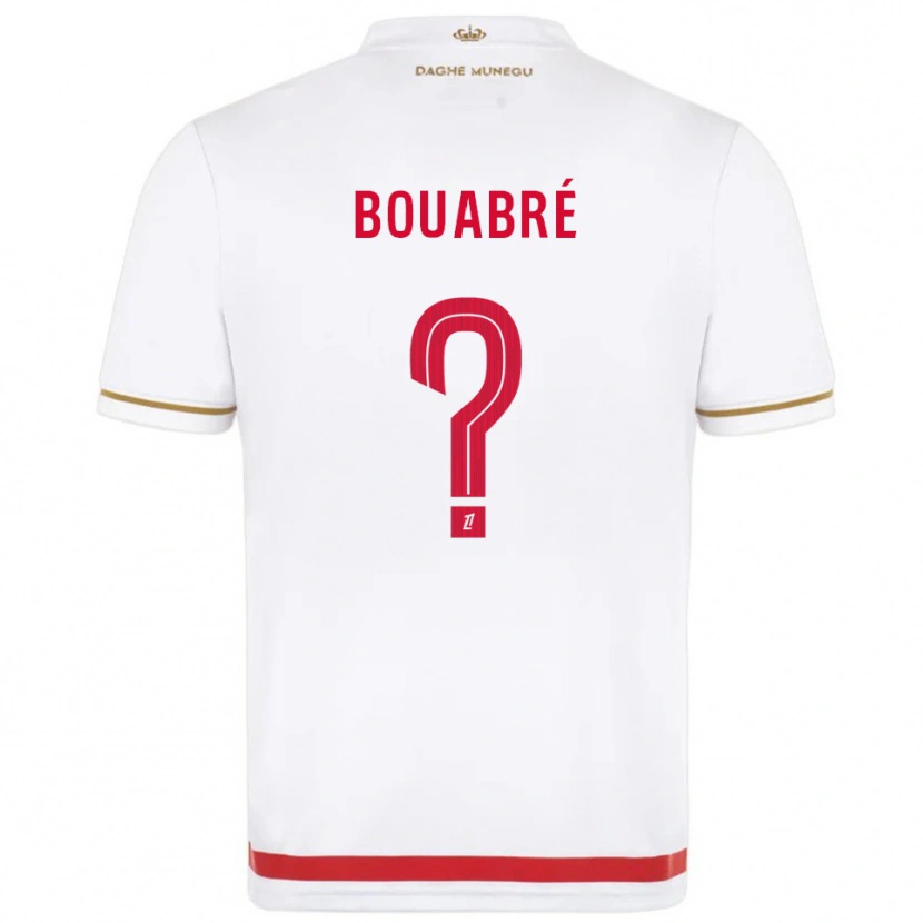 Danxen Kvinnor Saïmon Bouabré #0 Röd Vit Hemmatröja Matchtröjor 2025/26 Tröjor T-Tröja