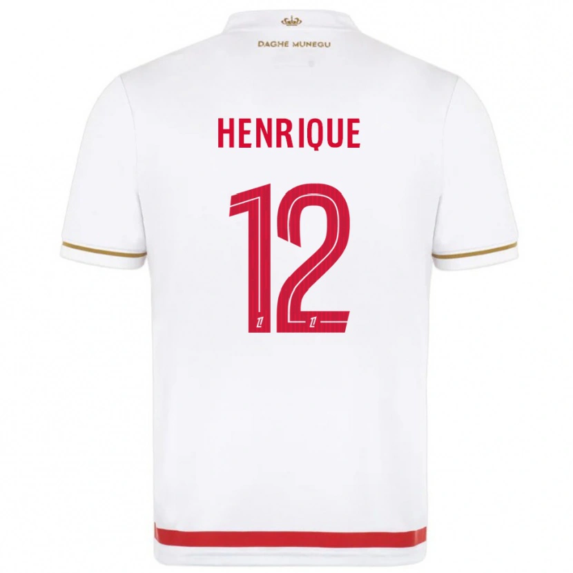 Danxen Kvinnor Caio Henrique #12 Röd Vit Hemmatröja Matchtröjor 2025/26 Tröjor T-Tröja