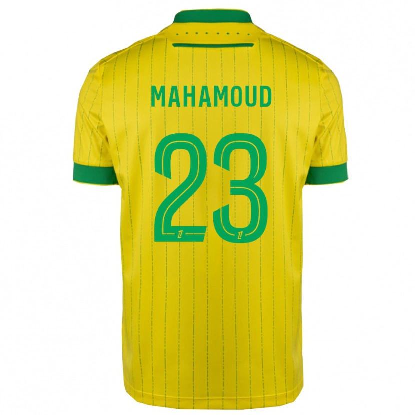 Danxen Kvinnor Adel Mahamoud #23 Gul Grön Hemmatröja Matchtröjor 2025/26 Tröjor T-Tröja