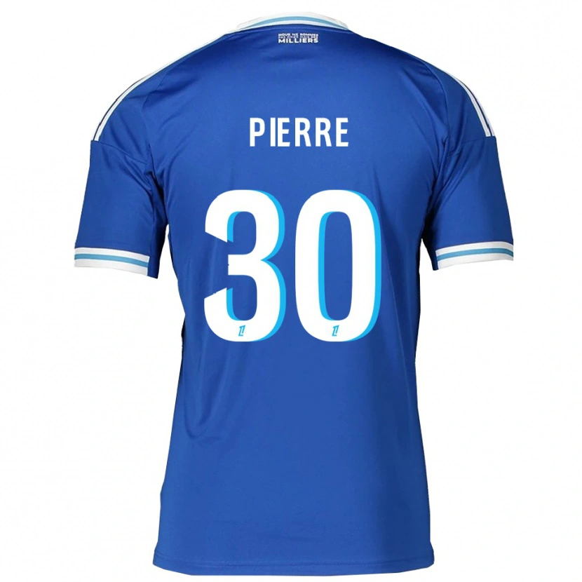 Danxen Kvinnor Alexandre Pierre #30 Blå Vit Hemmatröja Matchtröjor 2025/26 Tröjor T-Tröja