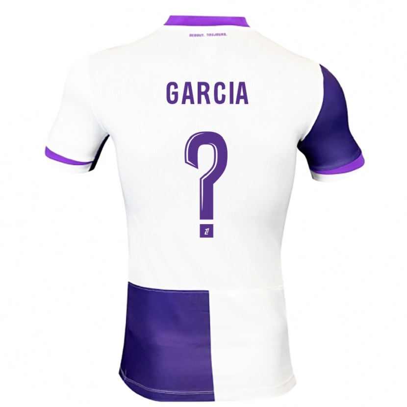 Danxen Kvinnor Deborah Garcia #0 Lila Vit Hemmatröja Matchtröjor 2025/26 Tröjor T-Tröja