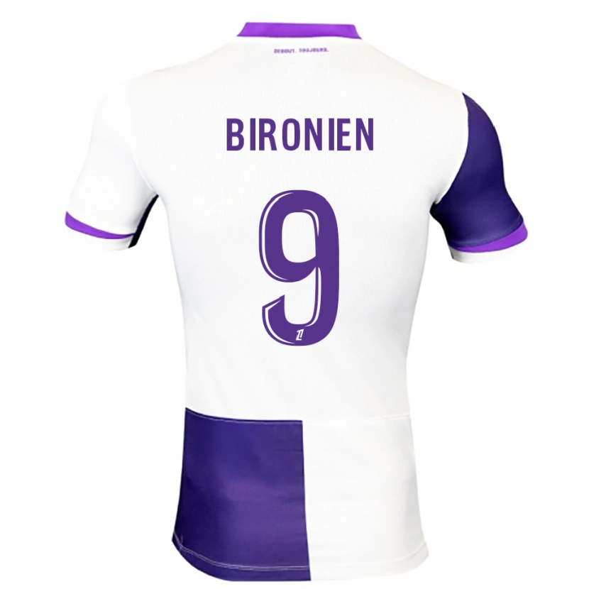 Danxen Kvinnor Mymithye Bironien #9 Lila Vit Hemmatröja Matchtröjor 2025/26 Tröjor T-Tröja