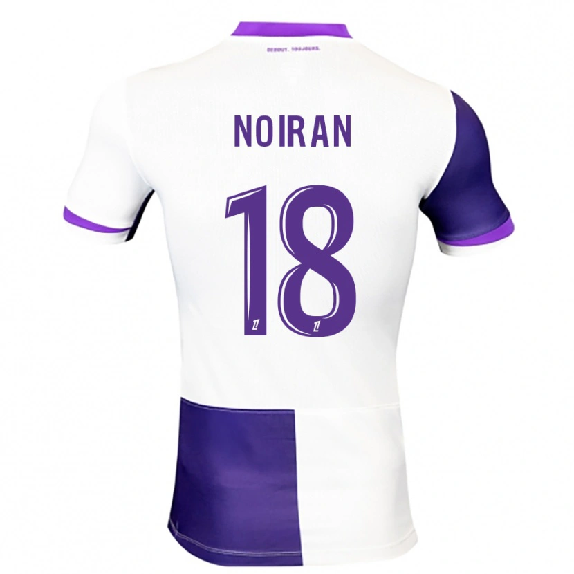 Danxen Kvinnor Clara Noiran #18 Lila Vit Hemmatröja Matchtröjor 2025/26 Tröjor T-Tröja