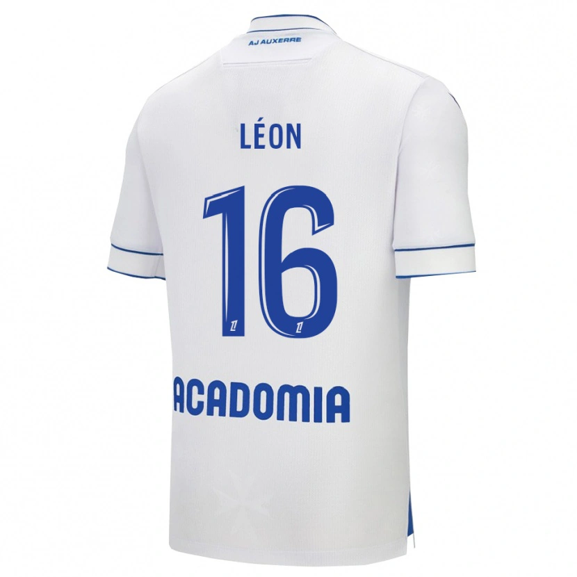 Danxen Kvinnor Donovan Léon #16 Vit Blå Hemmatröja Matchtröjor 2025/26 Tröjor T-Tröja