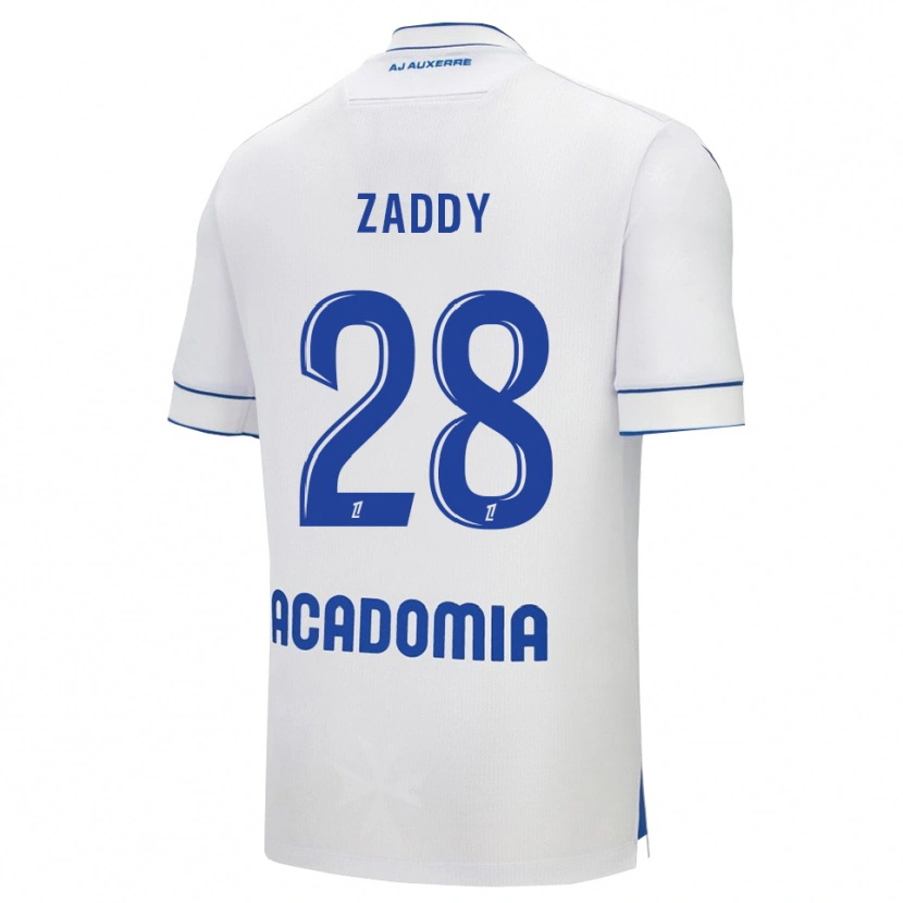 Danxen Kvinnor Yvan Zaddy #28 Vit Blå Hemmatröja Matchtröjor 2025/26 Tröjor T-Tröja