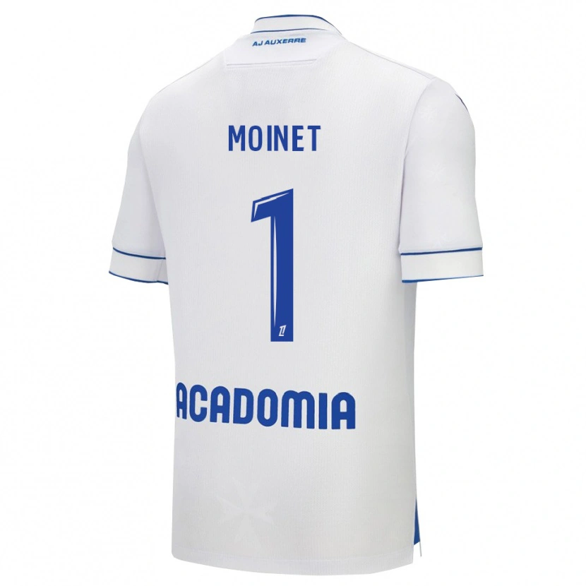 Danxen Kvinnor Victor Moinet #1 Vit Blå Hemmatröja Matchtröjor 2025/26 Tröjor T-Tröja