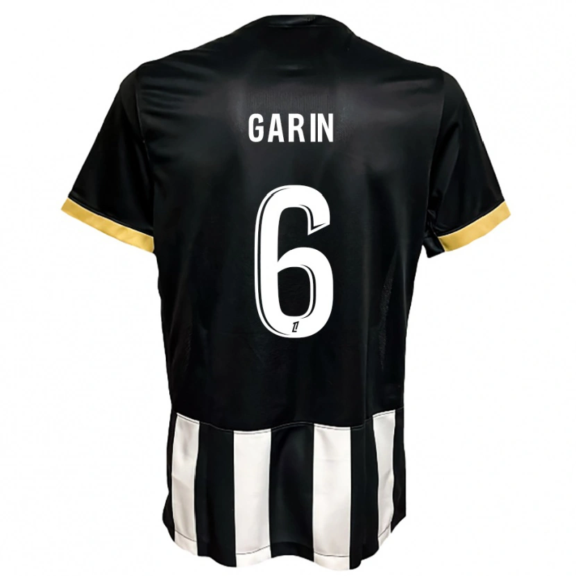 Danxen Kvinnor Ilann Garin #6 Svart Vit Hemmatröja Matchtröjor 2025/26 Tröjor T-Tröja