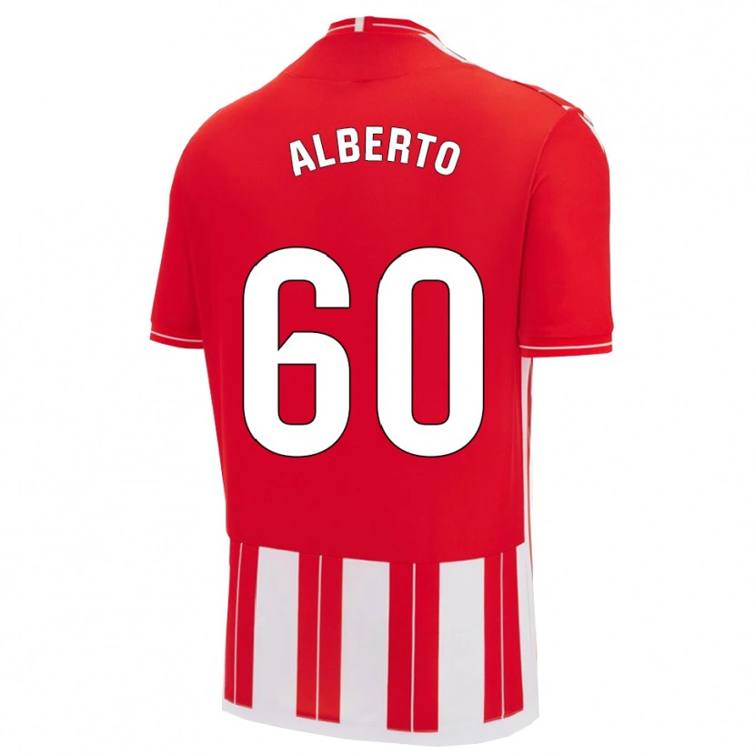 Danxen Kvinnor Martim Alberto #60 Röd Vit Hemmatröja Matchtröjor 2025/26 Tröjor T-Tröja