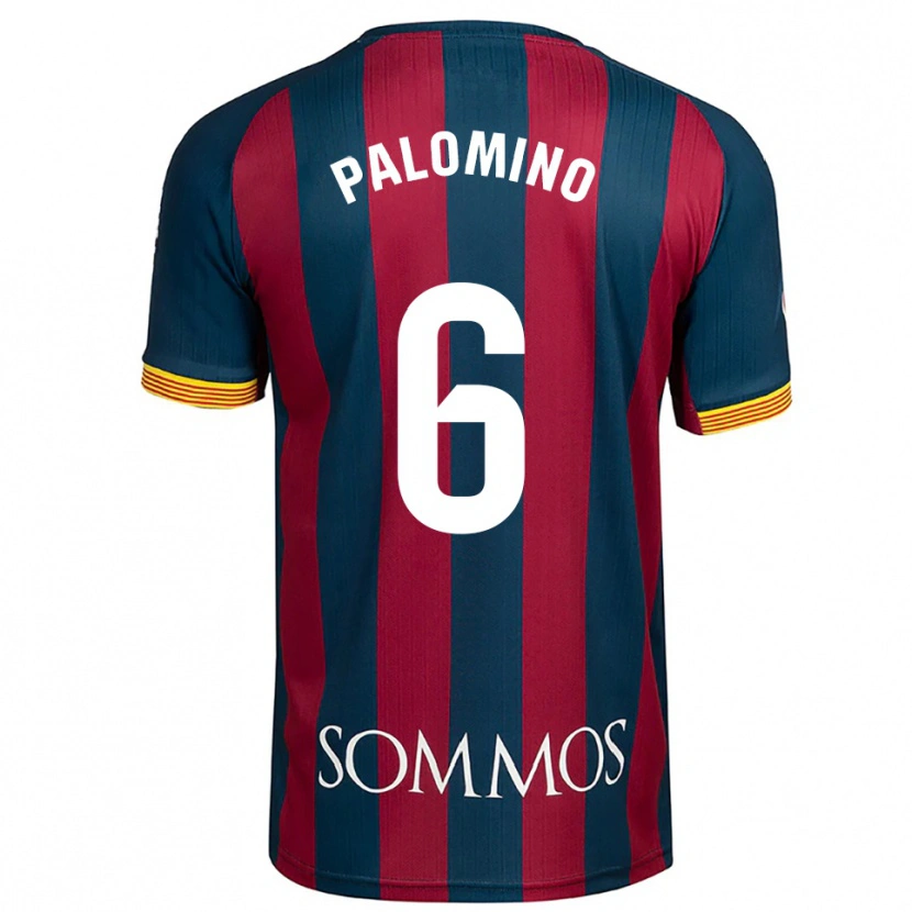 Danxen Kvinnor Yolanda Palomino #6 Marinblå Röd Hemmatröja Matchtröjor 2025/26 Tröjor T-Tröja