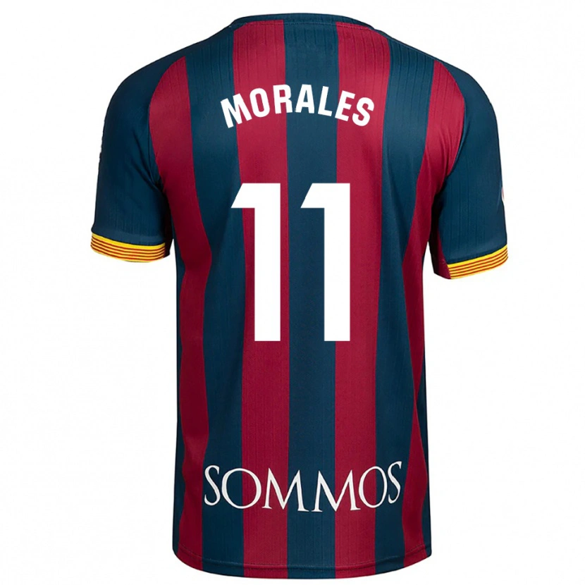 Danxen Kvinnor Carolina Morales #11 Marinblå Röd Hemmatröja Matchtröjor 2025/26 Tröjor T-Tröja