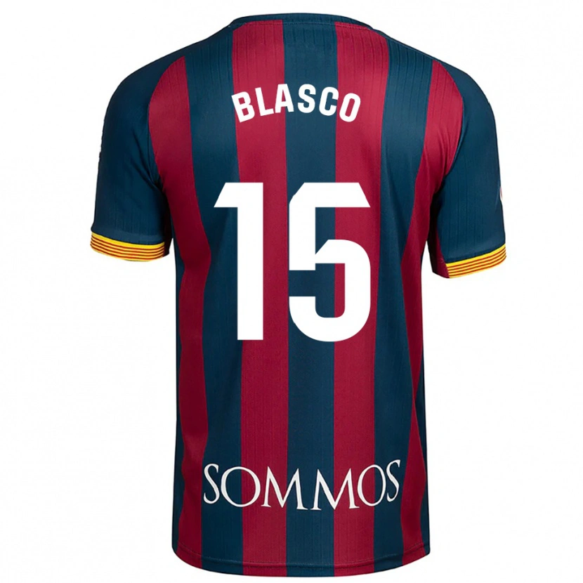 Danxen Kvinnor Jeremy Blasco #15 Marinblå Röd Hemmatröja Matchtröjor 2025/26 Tröjor T-Tröja
