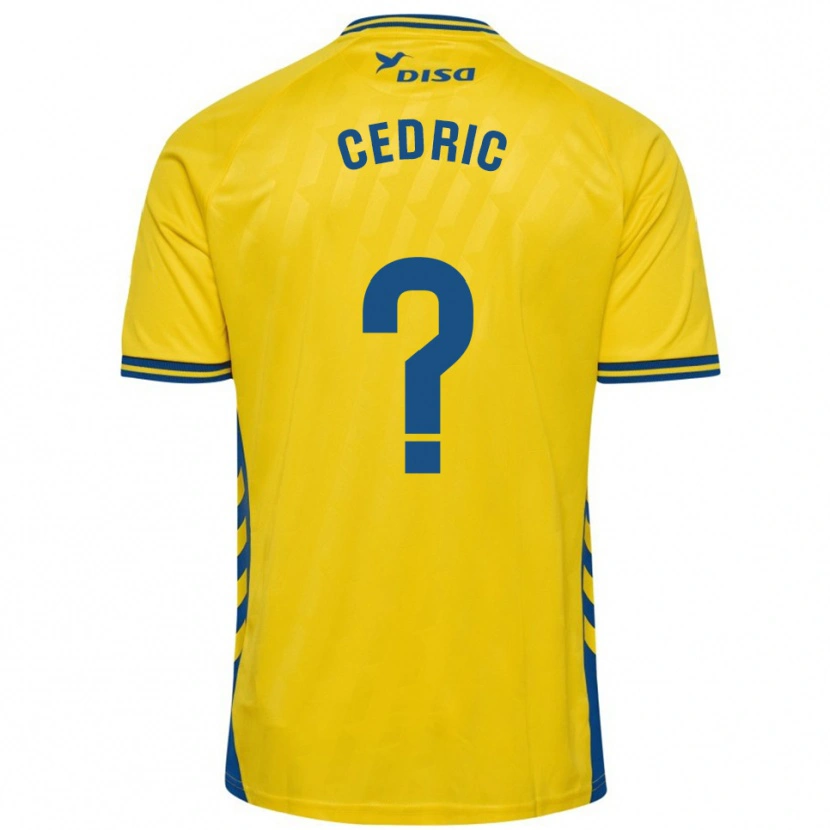 Danxen Kvinnor Iván Cédric #0 Gul Blå Hemmatröja Matchtröjor 2025/26 Tröjor T-Tröja