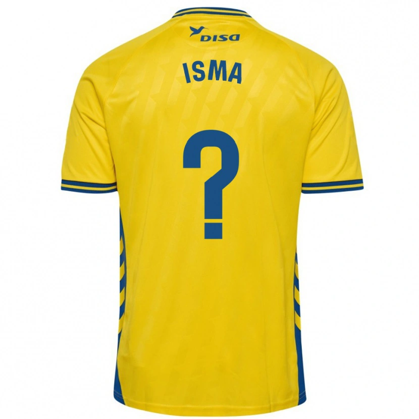 Danxen Kvinnor Isma Hernández #0 Gul Blå Hemmatröja Matchtröjor 2025/26 Tröjor T-Tröja