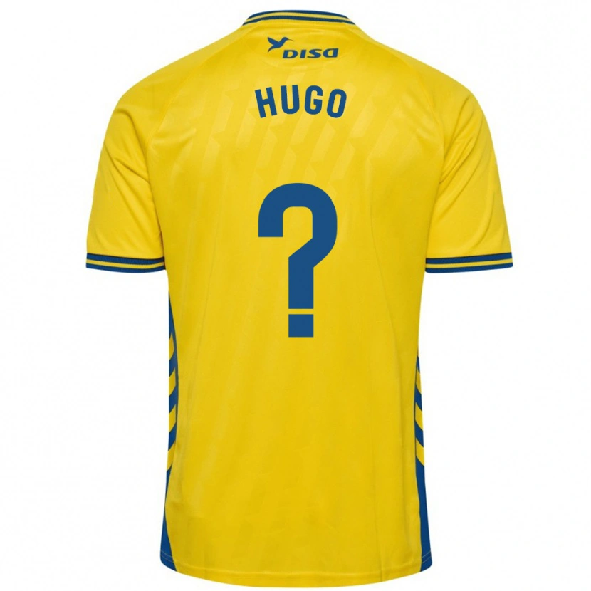 Danxen Kvinnor Hugo Hernández #0 Gul Blå Hemmatröja Matchtröjor 2025/26 Tröjor T-Tröja