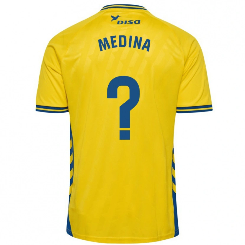 Danxen Kvinnor Tomás Medina #0 Gul Blå Hemmatröja Matchtröjor 2025/26 Tröjor T-Tröja