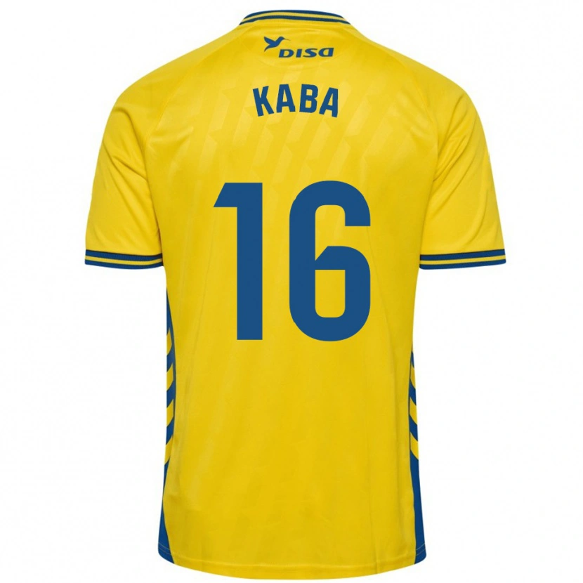 Danxen Kvinnor Sory Kaba #16 Gul Blå Hemmatröja Matchtröjor 2025/26 Tröjor T-Tröja